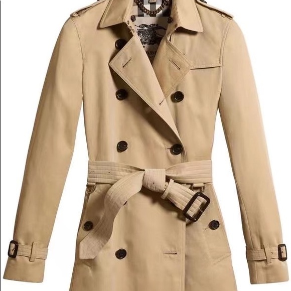 Burberry Short-length Kensington Heritage Trench Coat
